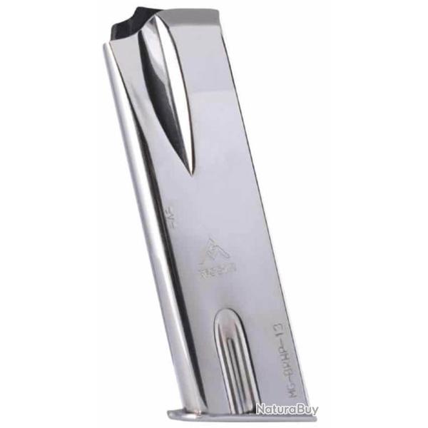 CHARGEUR MEC-GAR BROWNING GP35-SA35 HP9 - Cal: 9 mm - 13 coups - Nickel