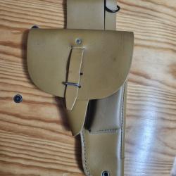 Holster cuir pour MAC 50.