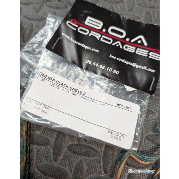 B.O.A cordages, corde pour arc � leviers Oneida Black Eagle d'occasion