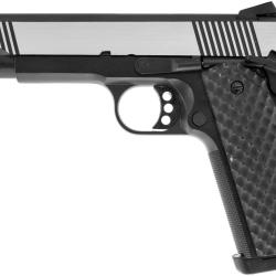R&eacute;plique airsoft GBB 1911 MEU Raven full metal gaz Silver 1,0J