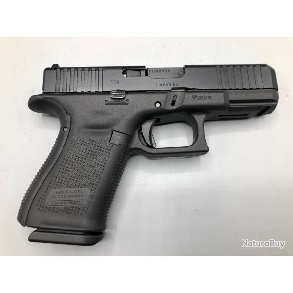 Pistolet Glock 19 Gen5 MOS FS D'Occasion TIR/TAR