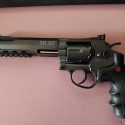 Pistolet &agrave; air comprim&eacute; aliment&eacute; par CO2