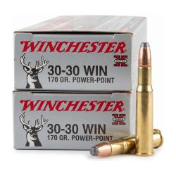 2 boites Winchester .30-30 Win. Power-Point 170 gr LIVRAISON OFFERTE 4