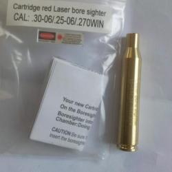 BALLE LASER DE REGLAGE CAL 30-06 /270 Win/25-0  POUR LUNETTES ET POINT ROUGE
