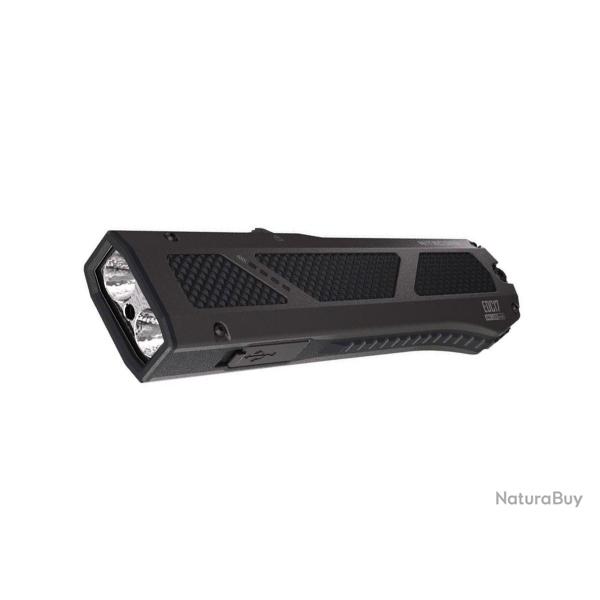 Lampe Torche Nitecore EDC17 - 1500 Lumens - LED Blanche + UV + Laser Vert - Design Plat Rechargeable