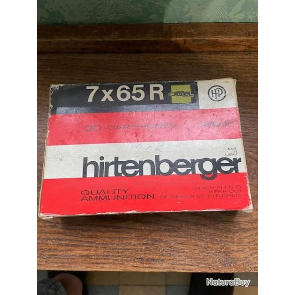 balles 7x65 R HIRTENBERBER 175 GRS