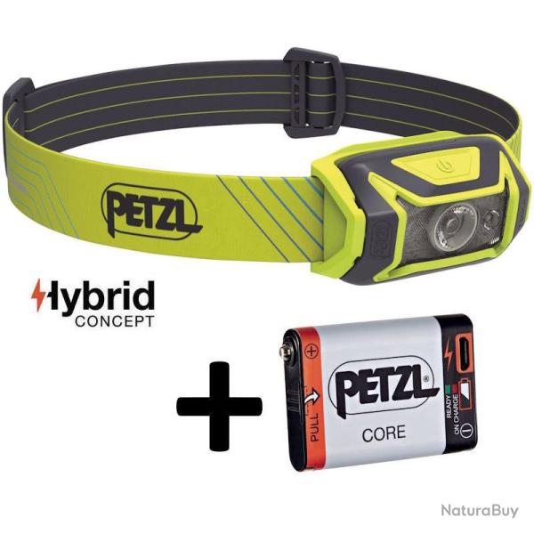 Lampe frontale Petzl Tikka Core jaune