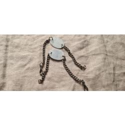 2 Bracelets d'identit&eacute; militaire Fran&ccedil;ais WW2