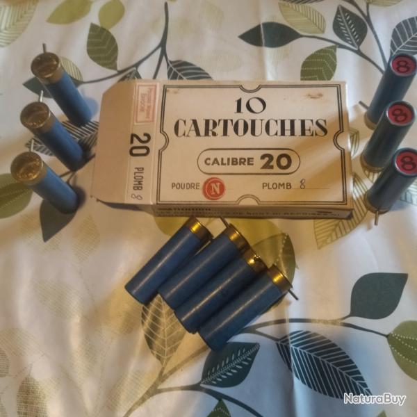 Bo�te de cartouches a broche Cal 20 xx