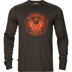 HARKILA GAME L/S T SHIRT SHADOW BROWN WILDBOAR