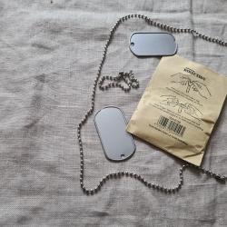 Sachet de plaquettes militaire US