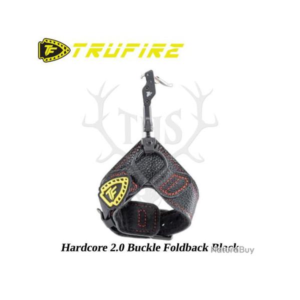 TRU-FIRE Hardcore 2.0 D�cocheur de chasse et 3D � crochet, d�tente index Buckle Foldback Noir