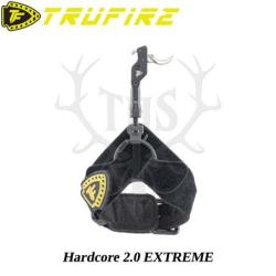 TRU-FIRE Hardcore 2.0 EXTREME D&eacute;cocheur &agrave; crochet pour la chasse et 3D &agrave; index Buckle Foldback Noir