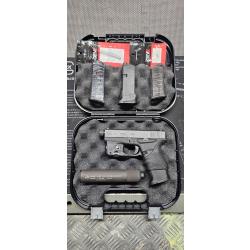 PISTOLET GLOCK 43 Filet&eacute; cal 9x19