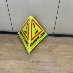 Panneau de chasse signalisation