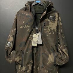 NASH TACKLE ZT HELLUVA 3 IN 1 WATERPROOF JACKET CAMO