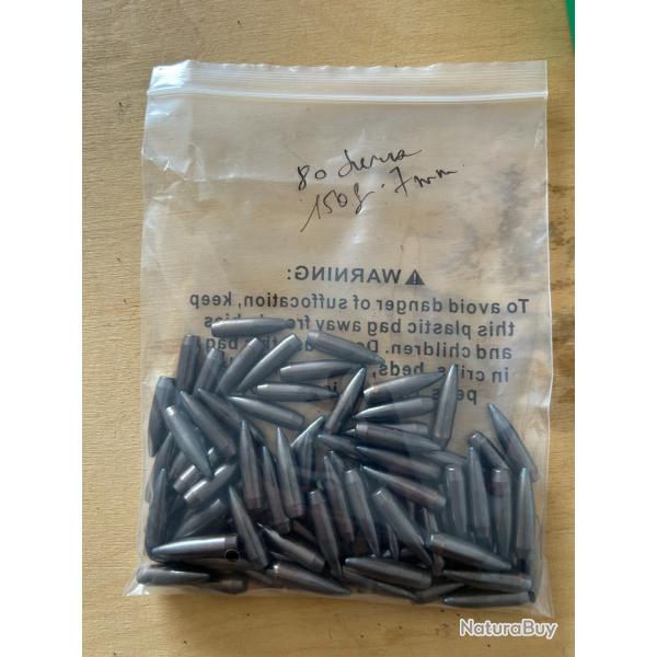 Ogives Sierra 7mm SPBT 150 gr Molly