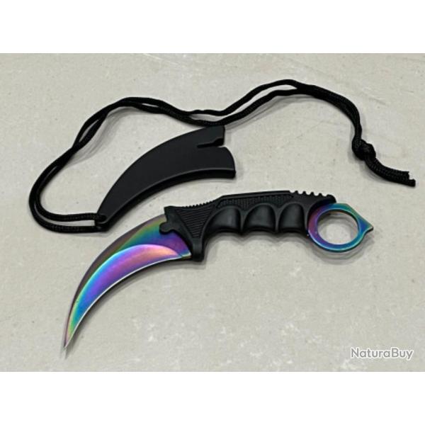 Karambit lame polychrome ench�re