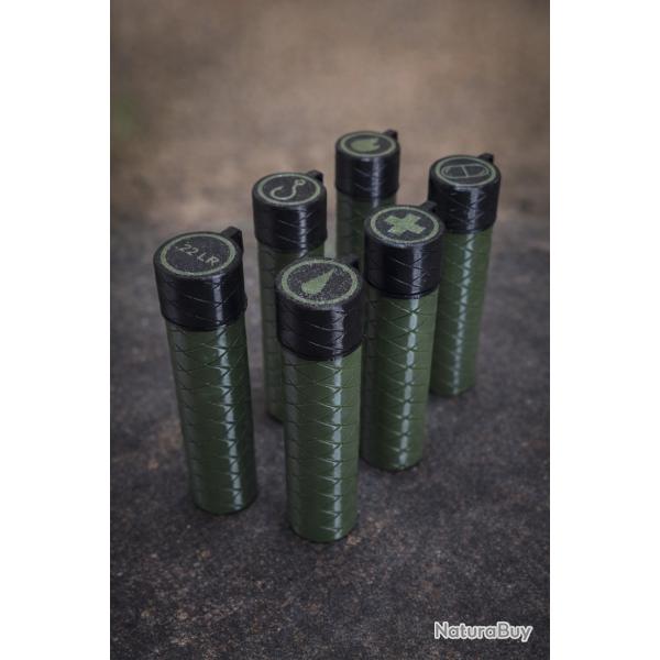 Lot de 6 containers �tanches EDC camping & outdoor