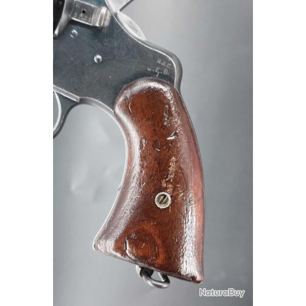 PAIRE DE PLAQUETTES EN BOIS POUR REVOLVER COLT95 US ARMY 1892 / 1894/ 1896/ 1901/ 1903