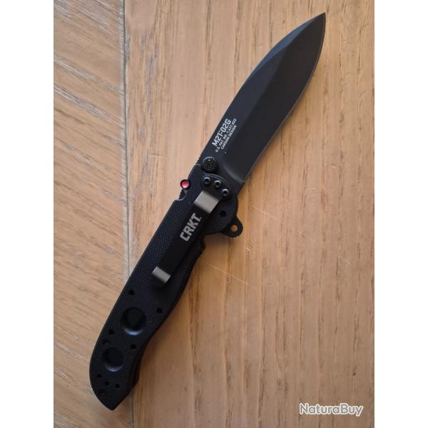 Couteau crkt m21 02G,noir
