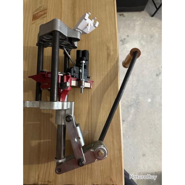 Presse Lee pro 4000, plate en 44 mag