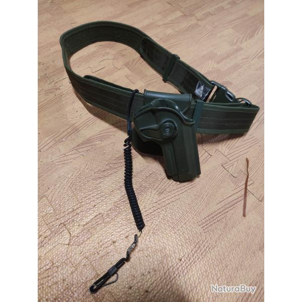 Ceinture  ARES tactique et holster IMI d�fense droitier