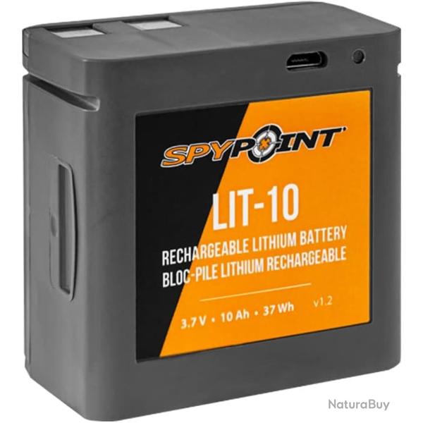 SPYPOINT - Batterie Lithium Rechargeable LIT-10