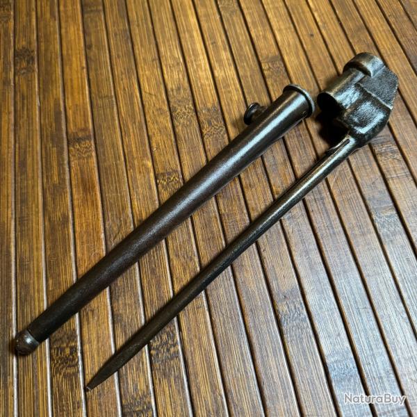 RARE BAIONNETTE CLOU ANGLAISE 4 MK IIl AVEC SON FOURREAU WW2