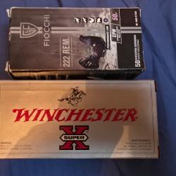 69 cartouches .222 REM