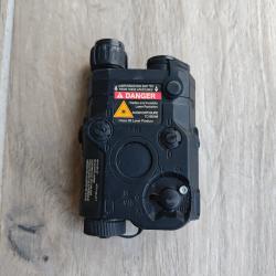 Boitier PEQ-15 Noir Factice pour Batterie airsoft