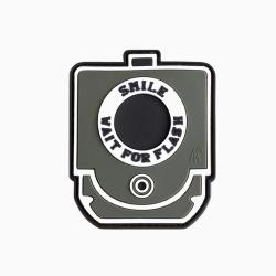 Patch Smile and Wait Foliage Green