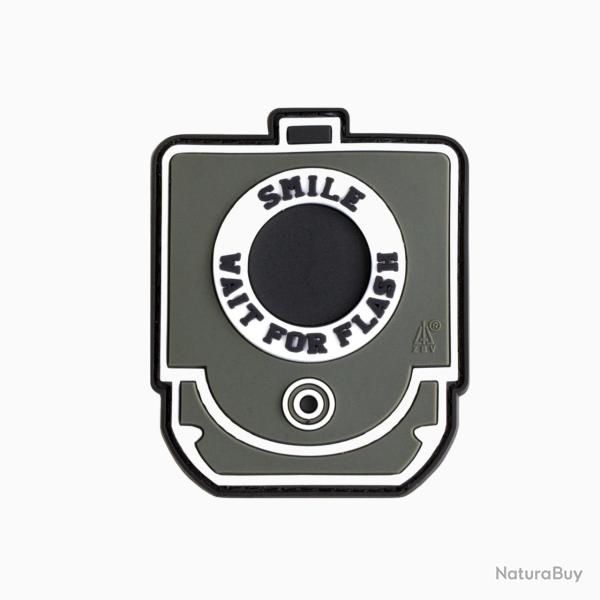 Patch Smile and Wait Foliage Green