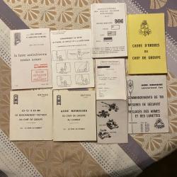 Lot aide m&eacute;moire du chef de groupe au combat