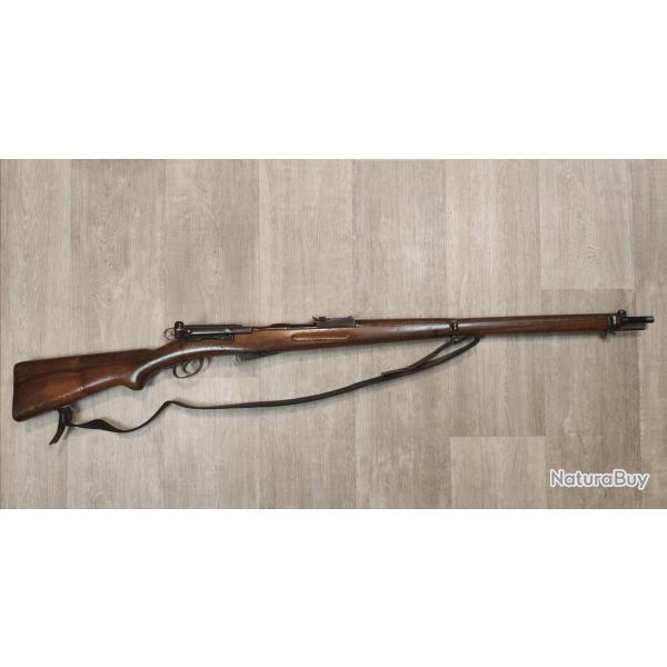Fusil SCHMIDT RUBIN G11 - 1917 - Monomatricule - Calibre 7,5x55 Suisse + Sangle cuir (Occasion)