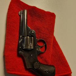 Smith & Wesson Safety Hammerless 4&egrave;me Mod&egrave;le - Cal. 38 S&W - &Eacute;tat Tir - Collection & Sport