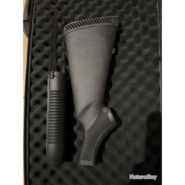 Longuesse + crosse mossberg