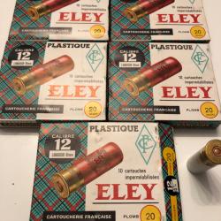 Cartouche calibre 12/65 plomb 20 grains