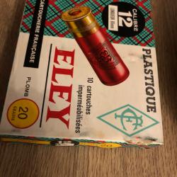 Cartouche calibre 12/65 plomb 20 grains