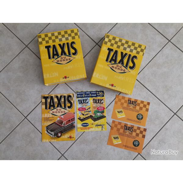 Ensemble albums collection Taxis du Monde Altaya