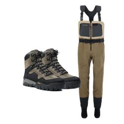 Pack waders GRUNDENS Boundary Zip + chaussures Bankside L Tall (9-11)