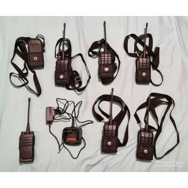 Pack 6 talkies-walkies hytera bd505u
