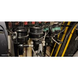 4 Cannes a p&ecirc;che a carpes avec moulinet et si&egrave;ge de peche