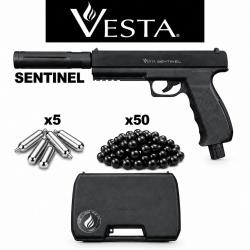 Pack Sentinel C50 Vesta 19J + Tachyon-S + Mallette + CO2 x5 + Billes x50