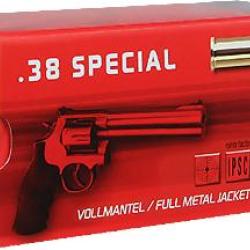 Cartouche Cal. 38 FMJ GECO x50