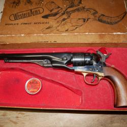 Revolver UBERTI COLT 1860 ARMY en 44 PN avec fixation de crosse d'&eacute;paulement