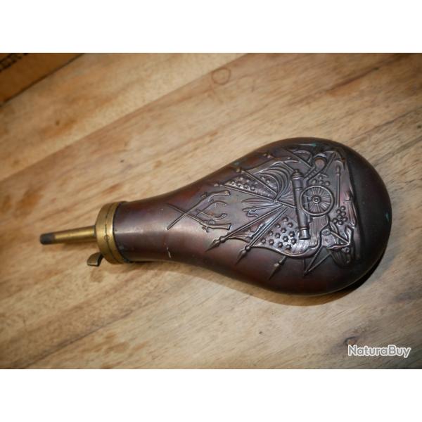 Poire � poudre pour Revolver � poudre noire en cal.44