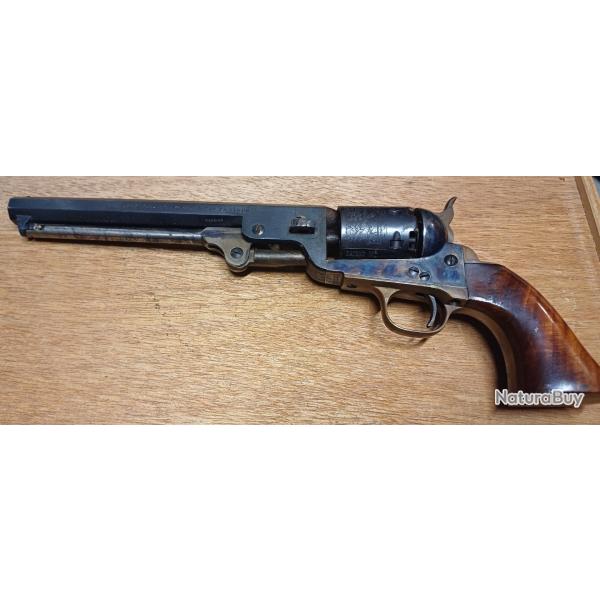 Revolver � poudre noire COLT 1851 cal. 36 PIETTA de 1975 + hoster cuir