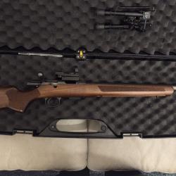 CZ 457 VARMINT + BIPIED + Point rouge