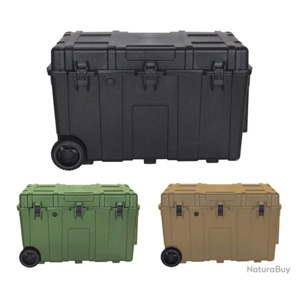 Malle de transport professionnelle �tanche Tan/Beige